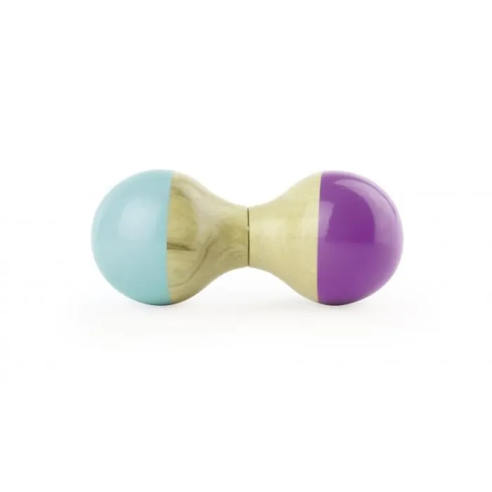 Vilac - Hochet du Jura turquoise et violet-0