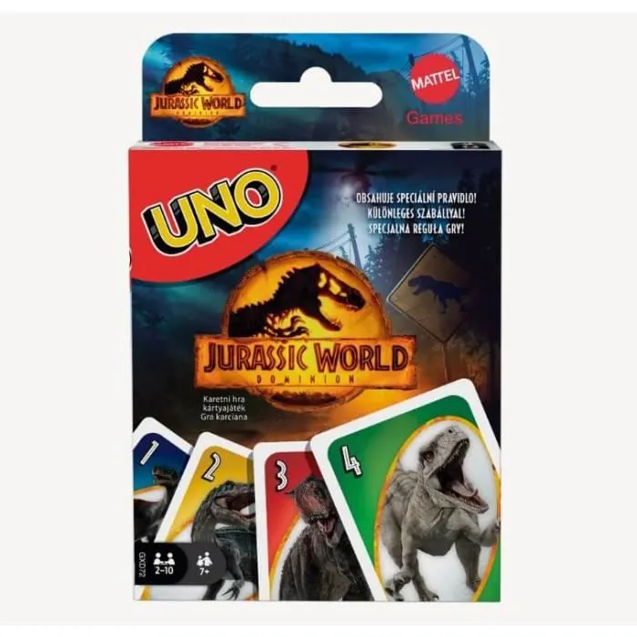Jeu de cartes One Jurassic World Dominion-1