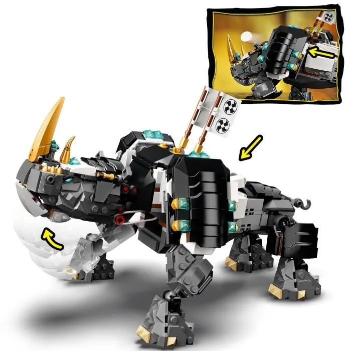 LEGO® NINJAGO® 71719 L'animal de combat de Zane-2