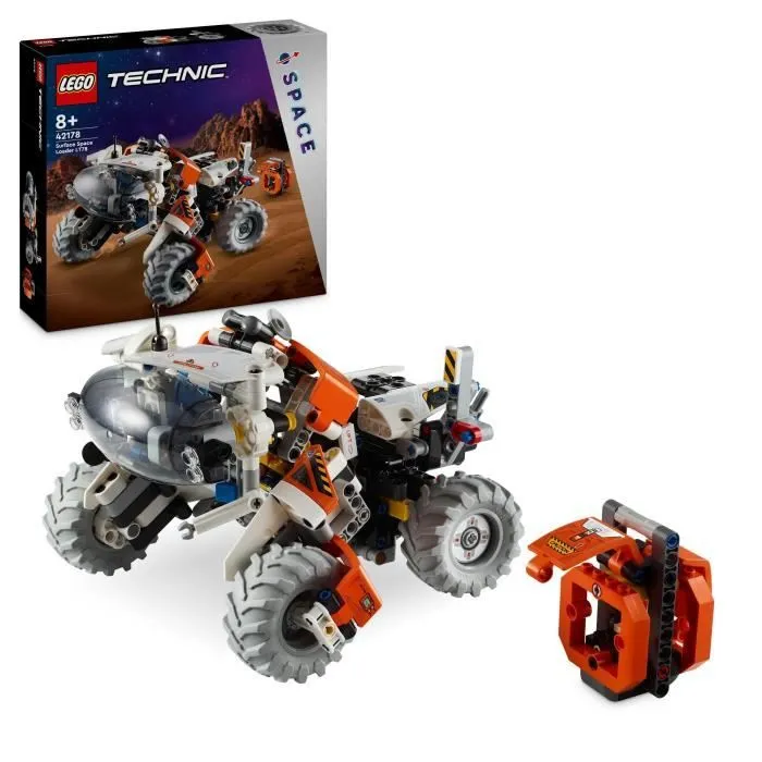 LEGO Technic 42178 La Chargeuse Spatiale de Surface LT78, Jouet Aventure, Set Exploration-0