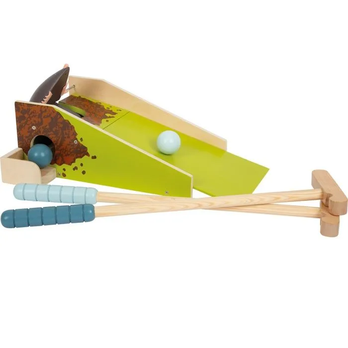 Small foot company - Mini golf pour enfants Taupe - LEGLER-0