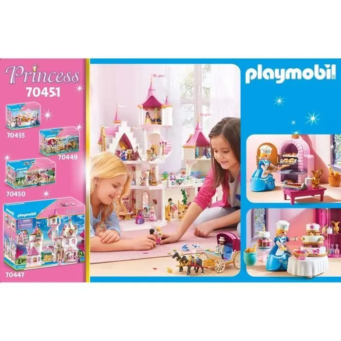 PLAYMOBIL 70451 Pâtisserie du palais, Les Princesses, 133 pièces, Dès 4 ans-2