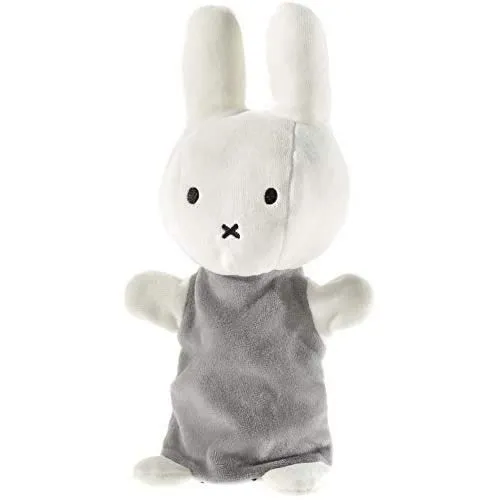Mannequin de jeu - MIFFY - 577879 - blanc/gris - laine souple courte - broderie nez/bouche-0