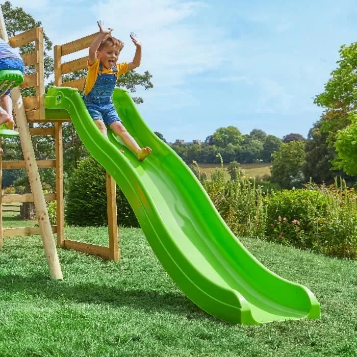 Glissiere 2.5M Tp Double Vague Pour Enfants - Dès 3 Ans Dim L250 X L48 X H22-0
