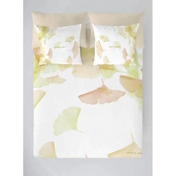 Housse nordique - Devota & Lomba - Rai - Jaune - 220x220 cm - Lavable-2