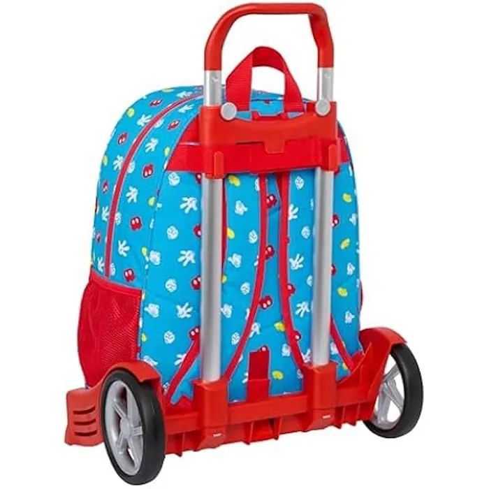 Safta With Trolley Evolution Mickey Mouse Fantastic Backpack One Size-1