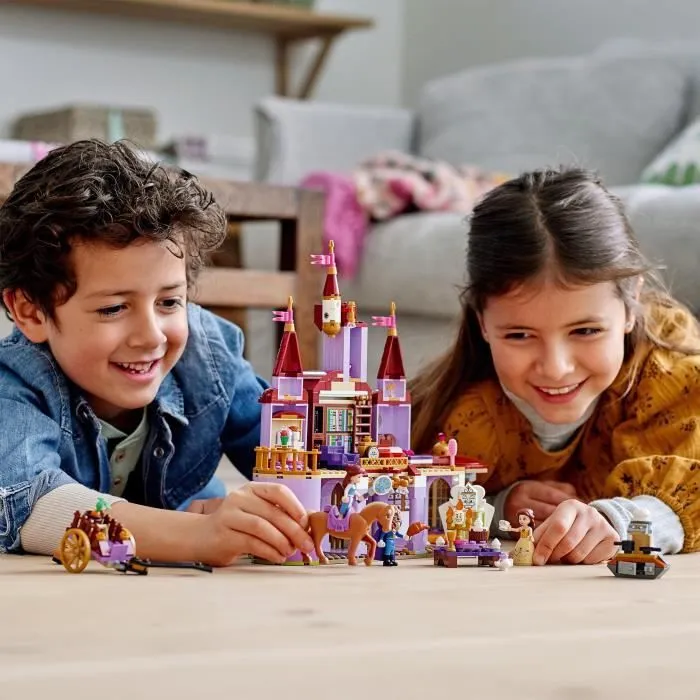LEGO® 43196 Disney® Le château de la Belle et la Bête, jouet du film Disney® avec mini figurines-3