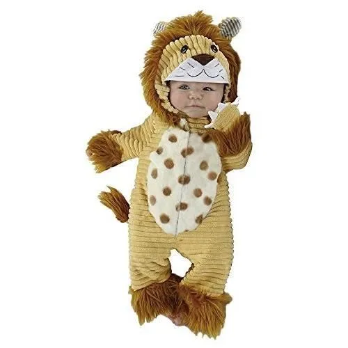 RUBIES 300877-2T DEGUISEMENT LEON SAFARI BEIGE MARRON 2T RUBIES COSTUM-0