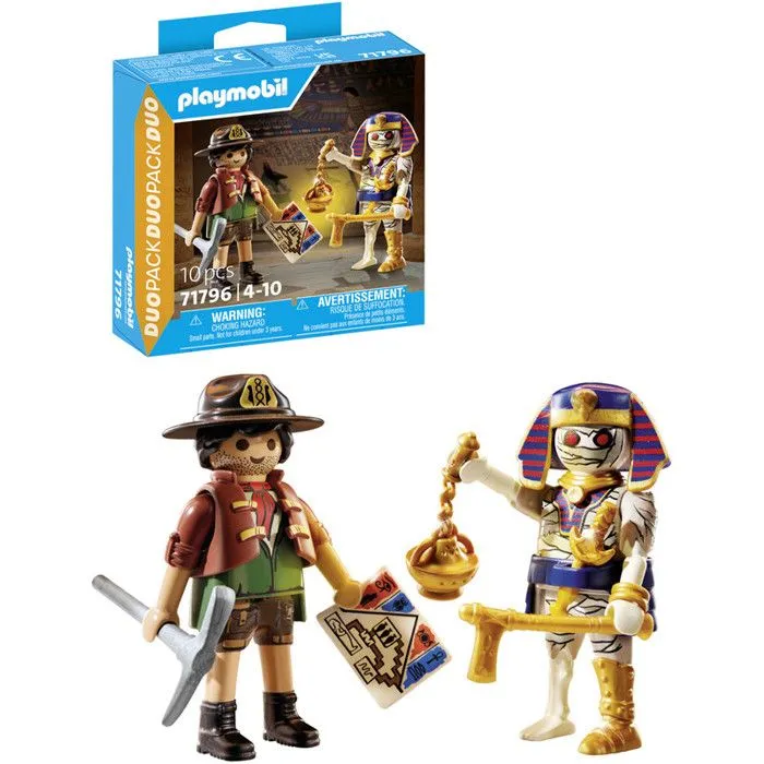 Duo : Chasseur de trésors, momie et accessoires-2