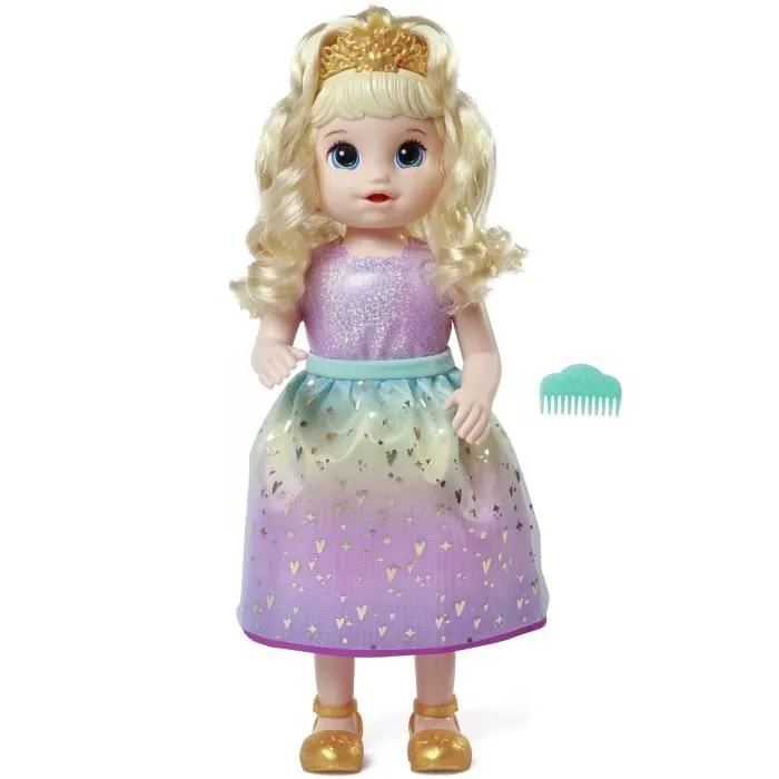 Poupée Princesse Ellie grandit ! - Baby Alive - Cheveux blonds - Pour enfants dès 3 ans-4
