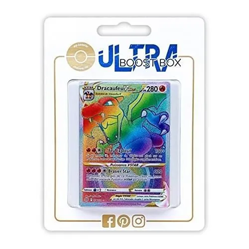 DRACAUFEU VSTAR 174-172 ARC EN CIEL SECRETE - ULTRABOOST X EPEE ET BOU-0
