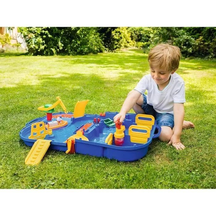 Smoby - Circuit aquatique Lock Box - Aquaplay - 25 accessoires-1