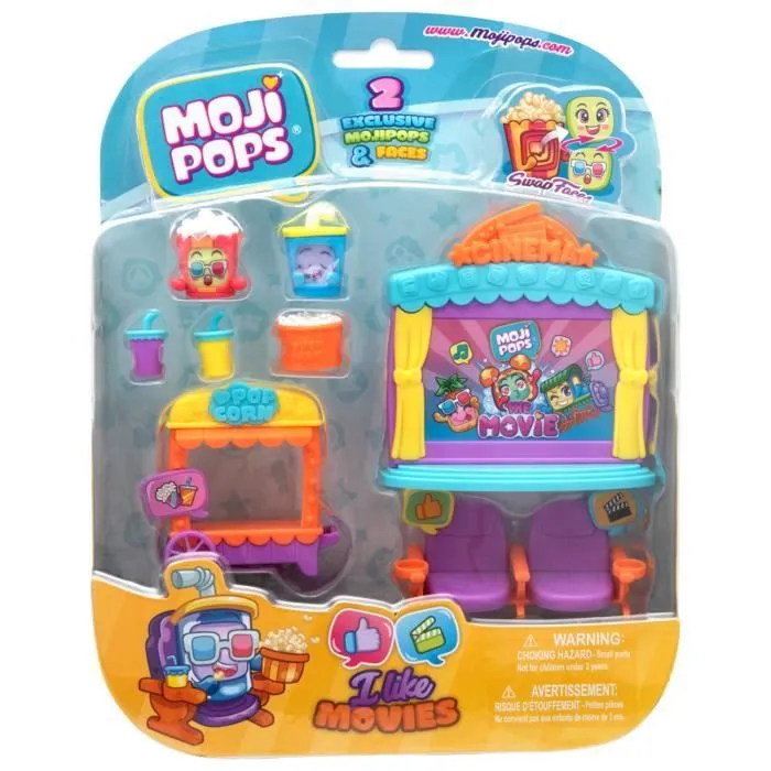 MojiPops Magic Box Int. Toys (Blister I Like Movies)-0