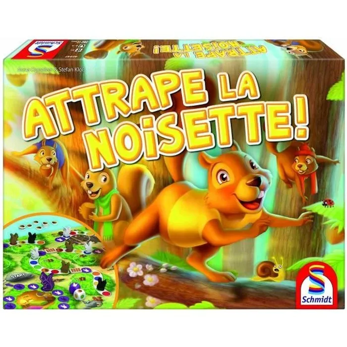 Jeu de société Attrappe la noisette - SCHMIDT SPIELE - 2 joueurs ou plus - 30 min - 5 ans-0