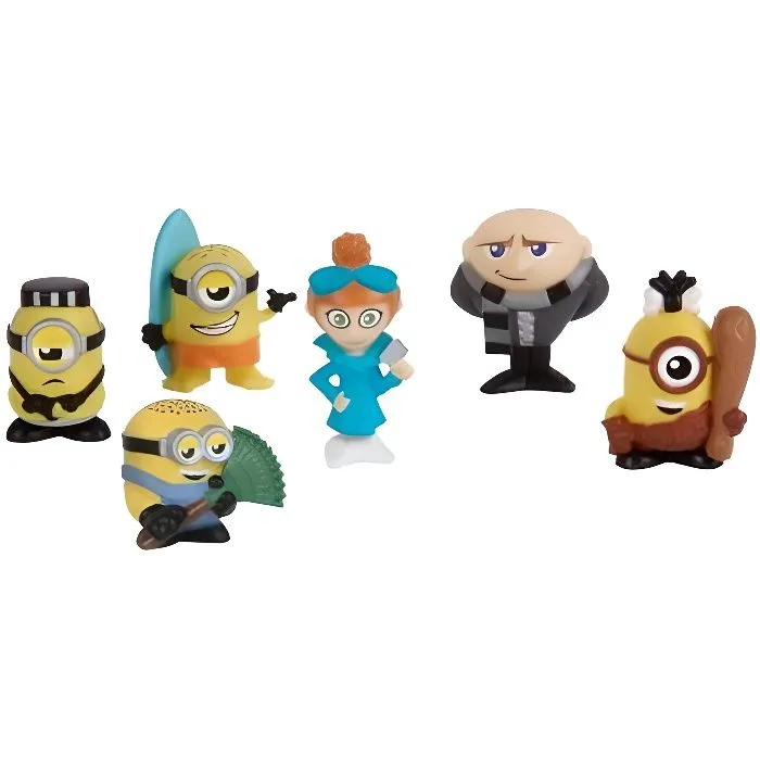 Figurines Mineez Moi Moche et Méchant 3 - Coffret 6 figurines aléatoires-0