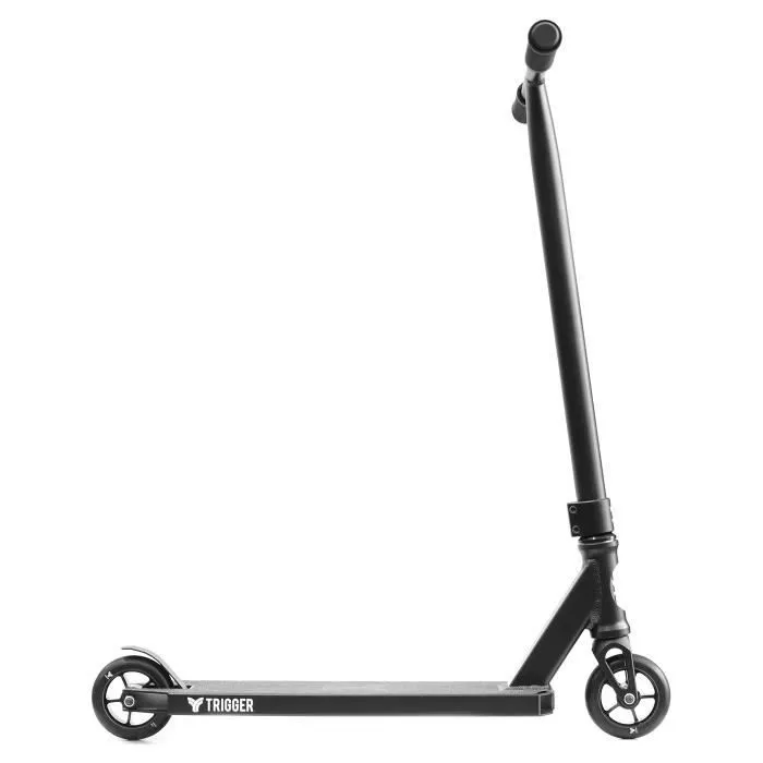 Trottinette freestyle TRICKS 55 - TRIGGER - Noir - Légère et solide-1