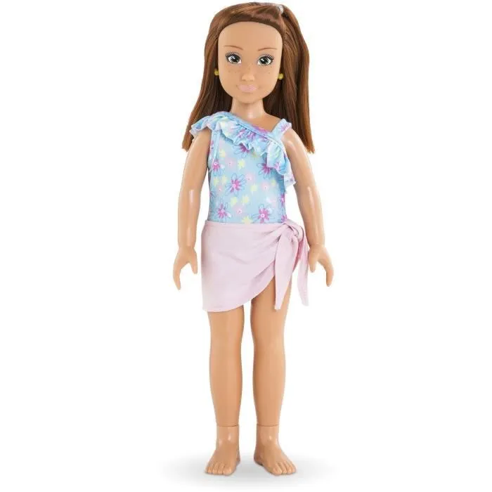 Coffret Zoé à la plage COROLLE GIRLS - poupée mannequin - 5 accessoires - 28 cm - dès 4 ans