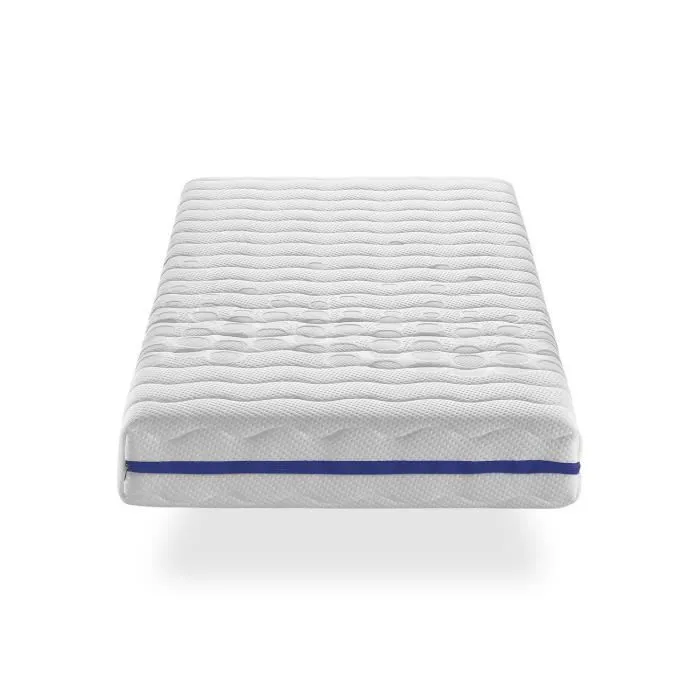Matelas 90X180 LIT ENFANTS Epaisseur 18 CM GEA VISCO Mousse à mémoire Dehoussable,deal pour les lits gigognes et lit cabane-1