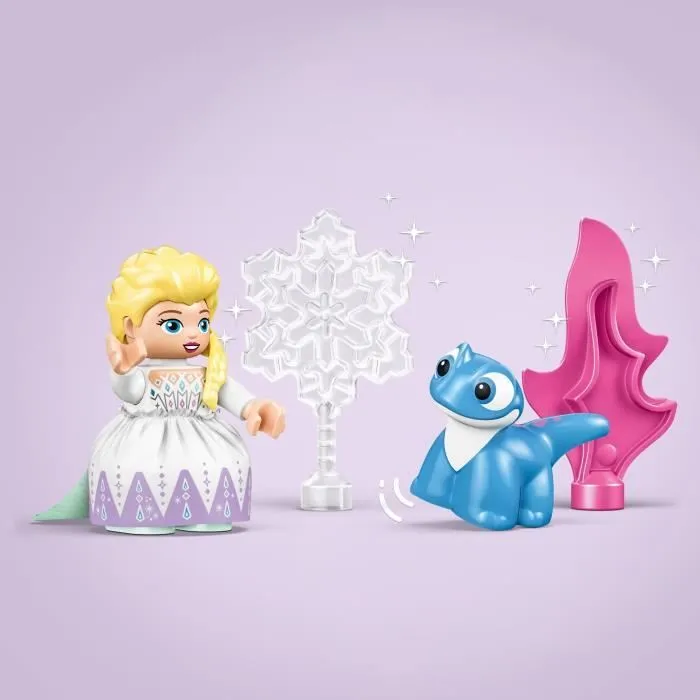 LEGO DUPLO | Disney 10418 Elsa et Bruni dans la Forêt Enchantée, Jouet de Construction-2