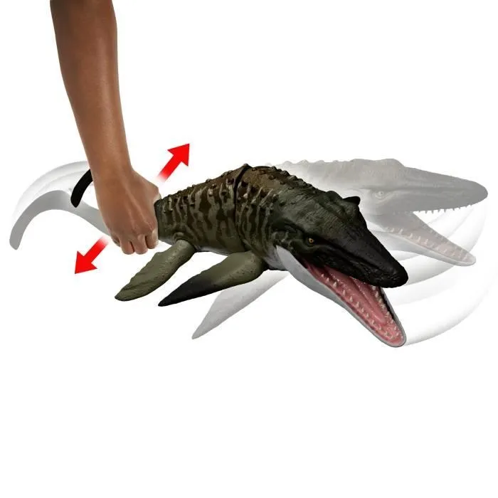 Jurassic World - Figurine articulée Mosasaurus - Dinosaure - JCH00-2