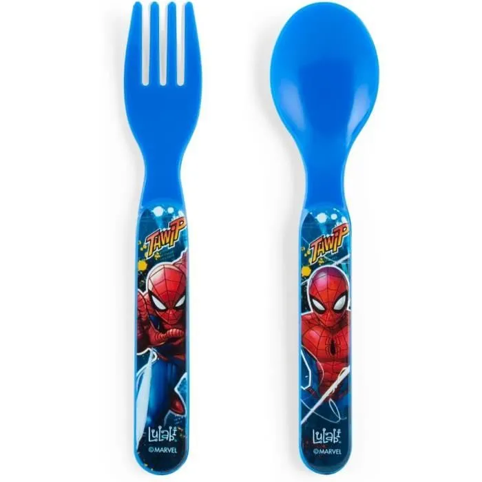 SPIDERMAN - Couverts (cuillère, fourchette)-0