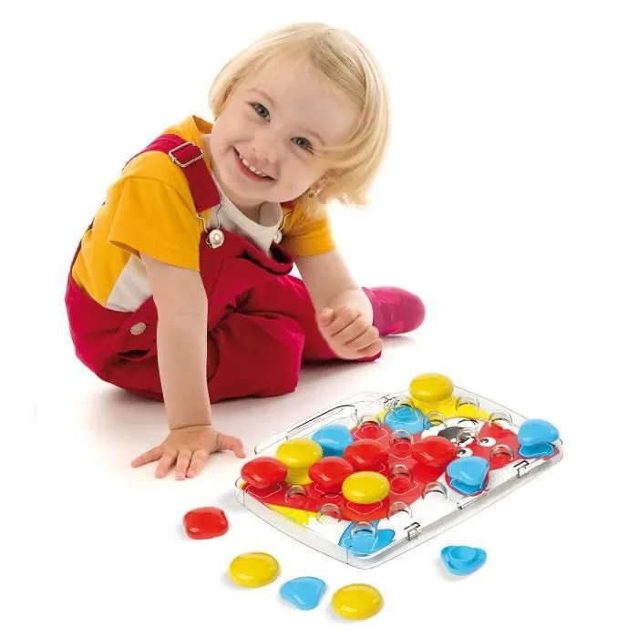 Jeu de mosaïques Pixel Baby - QUERCETTI - Mixte - A partir de 18 mois - Dimensions 34 x 29 x 8 cm-3