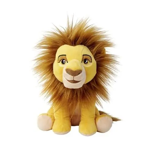 PELUCHE - SIMBA - MUFASA - 25 cm - Convient dès la naissance - Roi Lion 30 ans-0