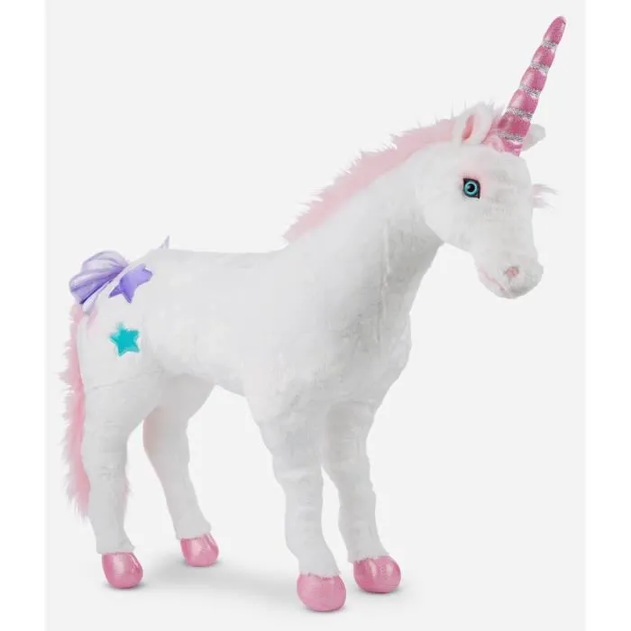 MELISSA & DOUG Peluche Licorne - Grand Modèle-3