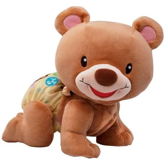 VTECH BABY - Ourson, 1,2,3 Suis-Moi - Brun-0