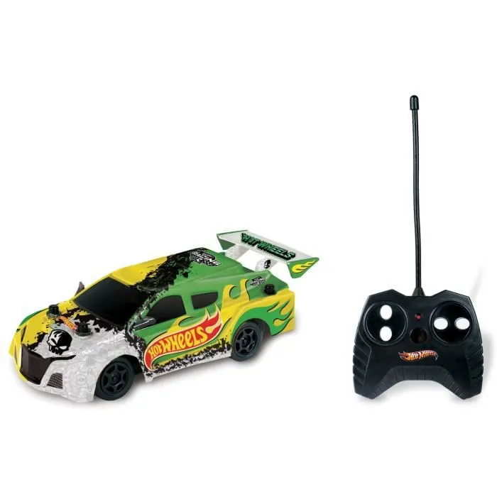 Voiture télécommandée Hot Wheels - Modèle aléatoire - Echelle 1/28ème - Toutes fonctions - Garçon dès 6 ans-2