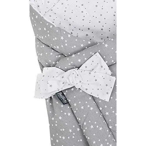 Bellochi Universelle Nid d'Ange Bebe - Réversible Couverture Enveloppante Bébé - en Coton Hypoallergénique - - Polaris-2