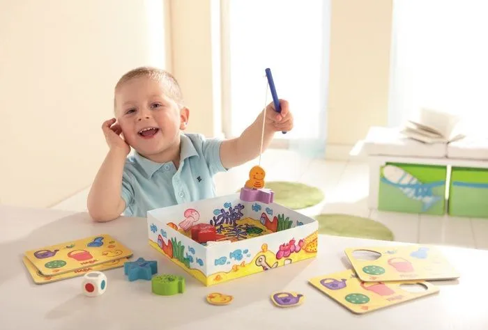 HABA - Mes Premiers Jeux – Ma Première pêche - Pêche à la ligne - 2 ans et plus, 5570-3