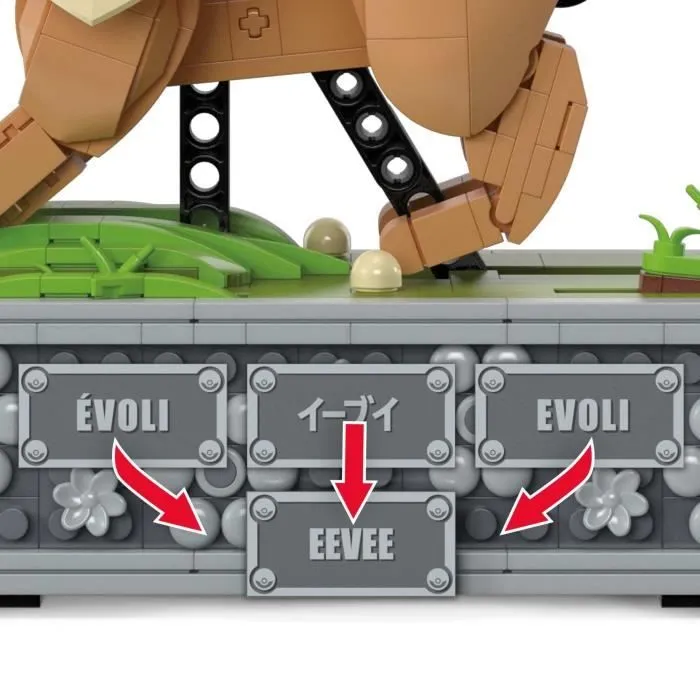 MEGA-Pokémon-Évoli en Mouvement-Coffret de construction 1 381 pièces HTH71-5