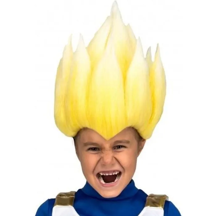 Perruque Super Saiyan Vegeta Dragon Ball enfant-0