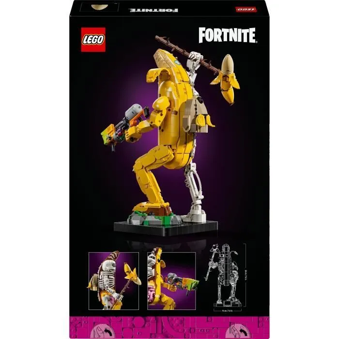 LEGO Fortnite 77072 Banane pelée - Figurine du jeu vidéo à collectionner pour adultes-5
