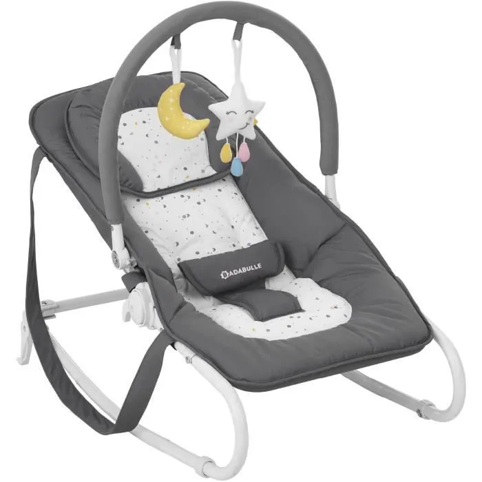 Badabulle Transat pour bébé Easy Moonlight - Arche de jeux-0