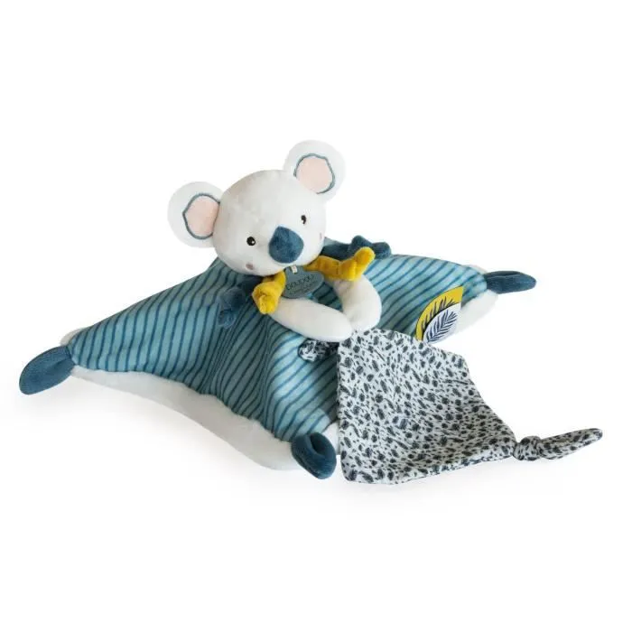 Doudou Koala - Plat - Bleu - 25 cm - Yoca le Koala - Doudou et Compagnie-3