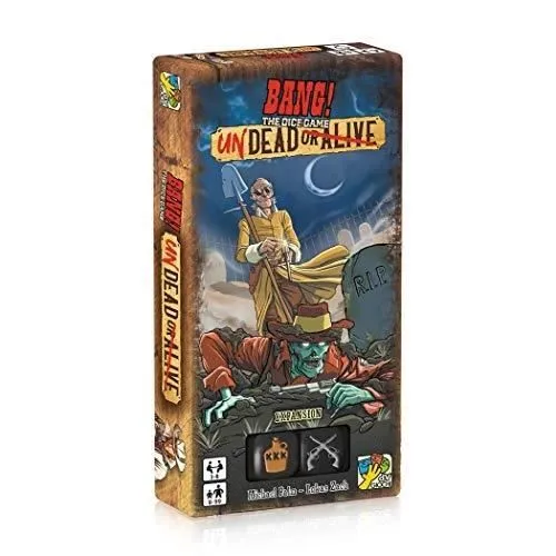 Jeu de société - DV GIOCHI - BANG! THE DICE GAME: UNDEAD OR ALIVE - Intérieur - Mixte - Jeu de plateau-0