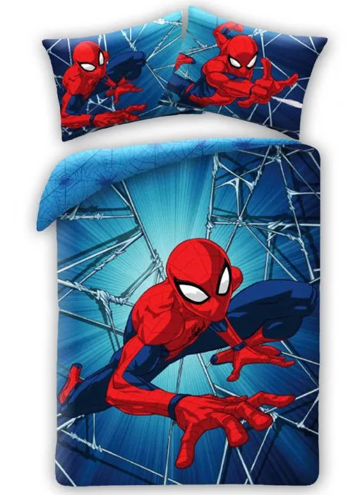 Parure de lit bébé Spiderman Dynamic Référence :  BRM015227-0