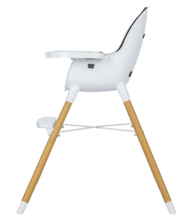 BEBECONFORT AVISTA Chaise haute évolutive, Dès 6 mois à 6 ans (30 kg), transaformable en chaise enfant, Mineral graphite-2