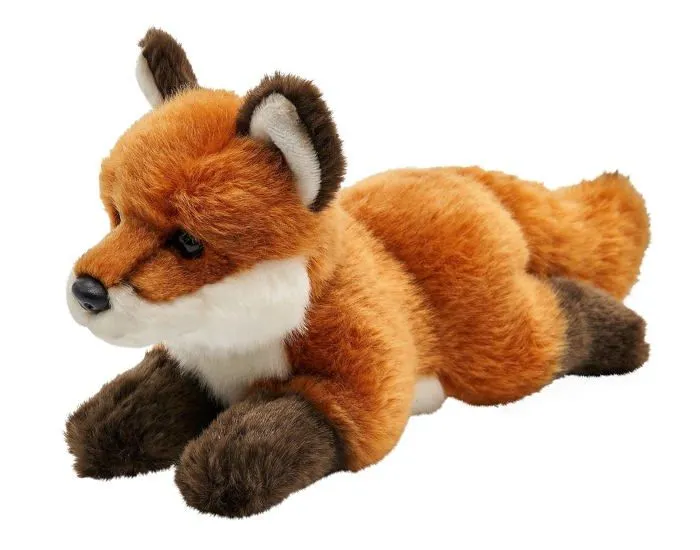Peluche - Uni-Toys - HW79048 - Renard Rouge - 24 cm - Douce - Durable-1