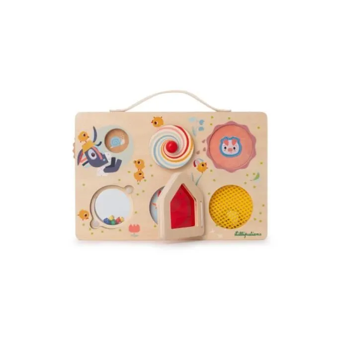 Jouet éducatif - LILLIPUTIENS - 83508 - Ferme valisette découverte - 12 mois et plus - Mixte - Intérieur-1