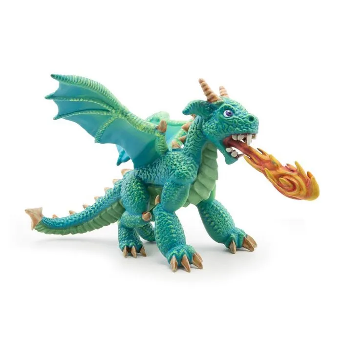 Papo - Figurine Molloss vert bleu-1