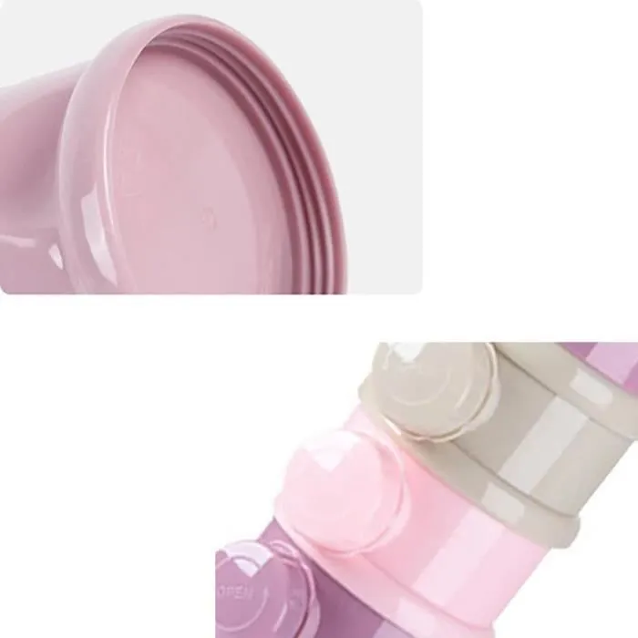 Doseur de lait en poudre portable 4 compartiments pour bébé - VGEBY-1