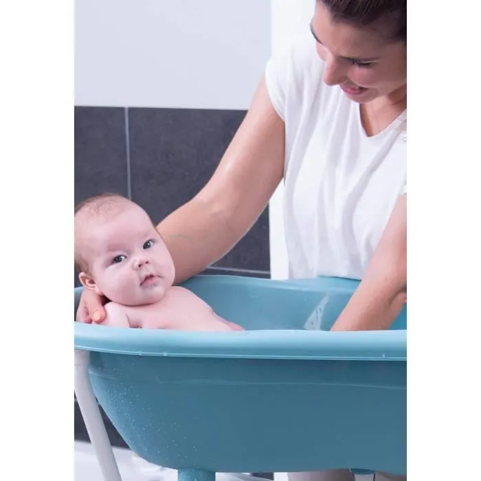 Baignoire Rigide - ROTHO BABYDESIGN - TOP Baignoire Lagoon - Pour Bébé - Couleur Bleu-3