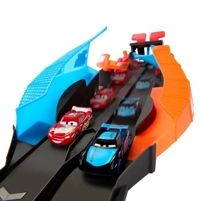 Circuit Glow Racers - Mattel - HPD80 - Jouet de course phosphorescent pour enfant de 4 ans et plus-5