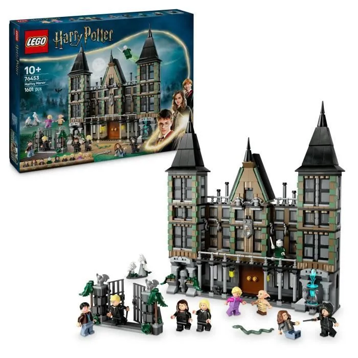 LEGO Harry Potter 76453 Le manoir des Malefoy - Jeu de construction collector-0
