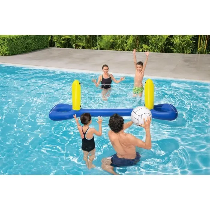 Jeu de piscine gonflable flottant Volley-ball - BESTWAY - 52133 - 244 x 64 x 76 cm-3