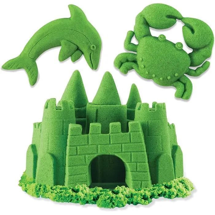sac de sable magique vert (907 g)-3