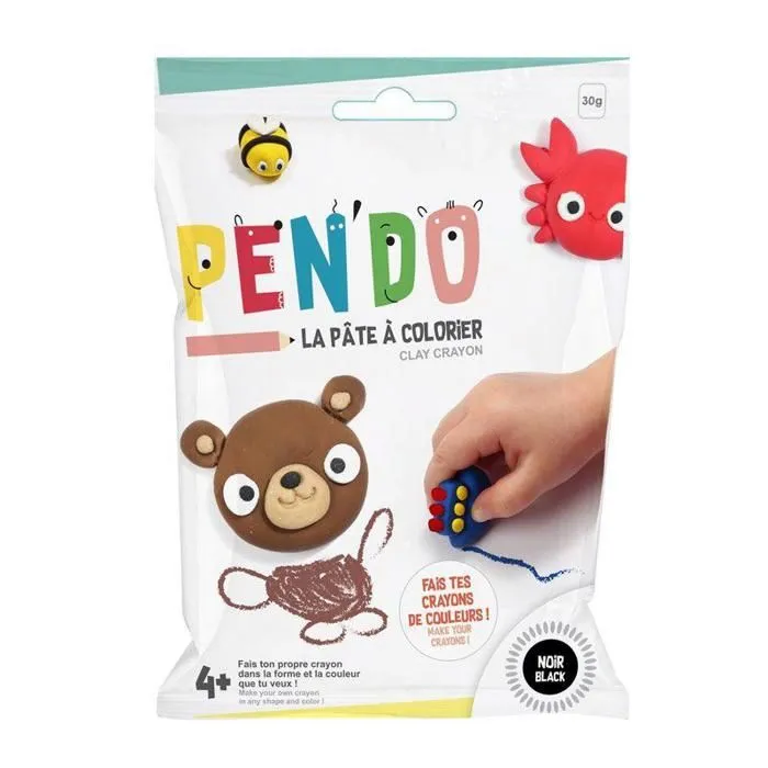 Pâte Pen'do noir 30 g - Fabriquer ses crayons de couleurs-0